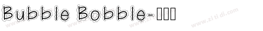 Bubble Bobble字体转换